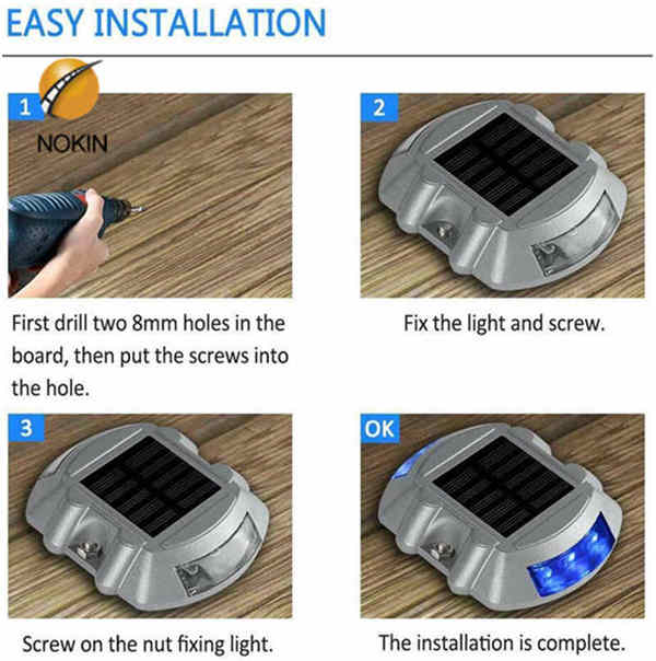 Rohs Solar Reflector Stud Light For Driveway In Uae